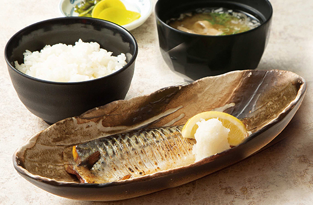 塩さば定食